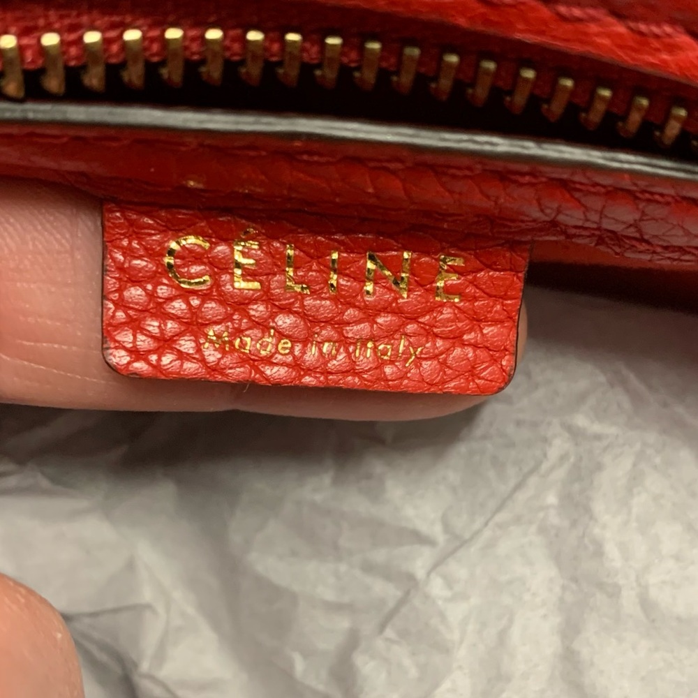 Celine Nano in red - Picture 9 of 12
